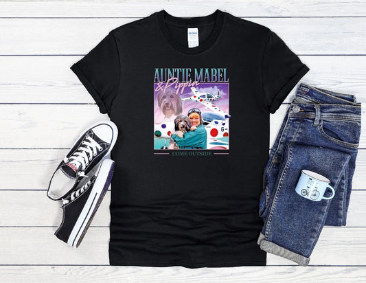 Auntie Mabel & Pippin T-Shirt Fun Men Women Unisex Shirt Hoodie Baseball 4237