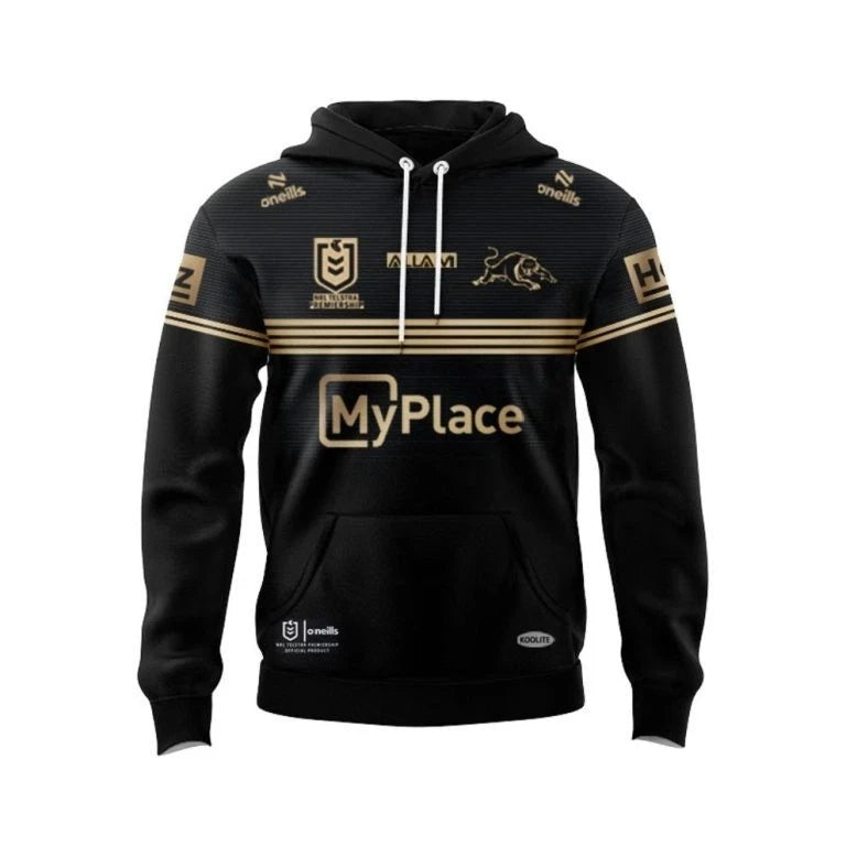 NRL Penrith Panthers Custom Name Number Alternate Jersey Pullover Hoodie