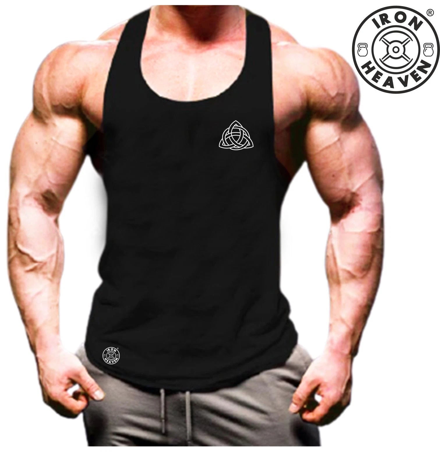 Triquetra Vest Small Gym Clothing Bodybuilding Training Workout Vikings Tank Top