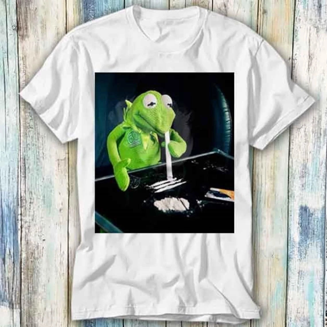 Frog Cocaine Drug Hipster Funny Narcos T Shirt Meme Gift T Shirt Meme