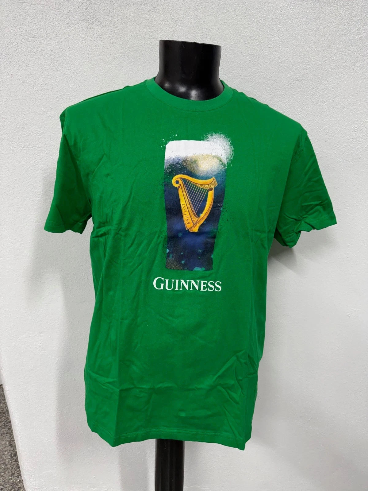 Guinness 1759 Harp Tees , Go Green. New Mens  & Women's sizes. GREAT GIFTS!
