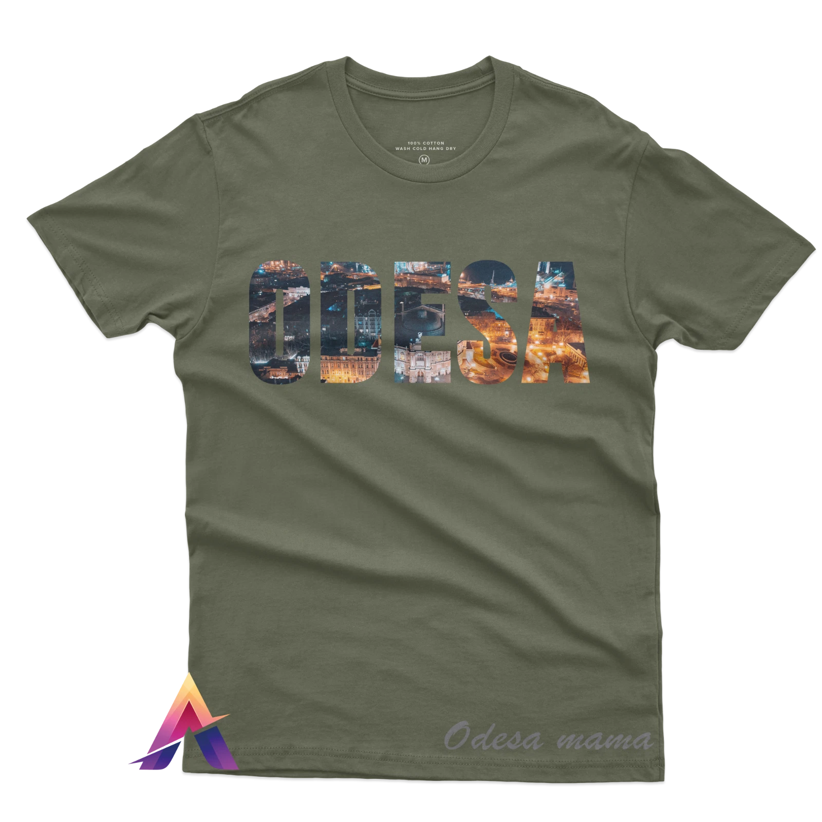 Odessa City T-Shirt - Stylish Graphic Tee, 100% Cotton, Perfect for Travel Lover