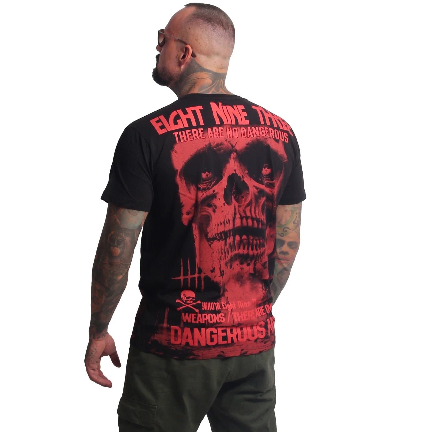 New Yakuza Men's Weapons Regular T-Shirt - Black