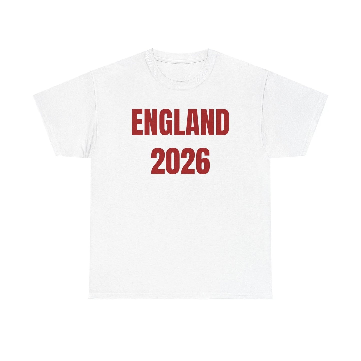 England 2026 T-Shirt | World Cup Football Soccer Tee Cotton