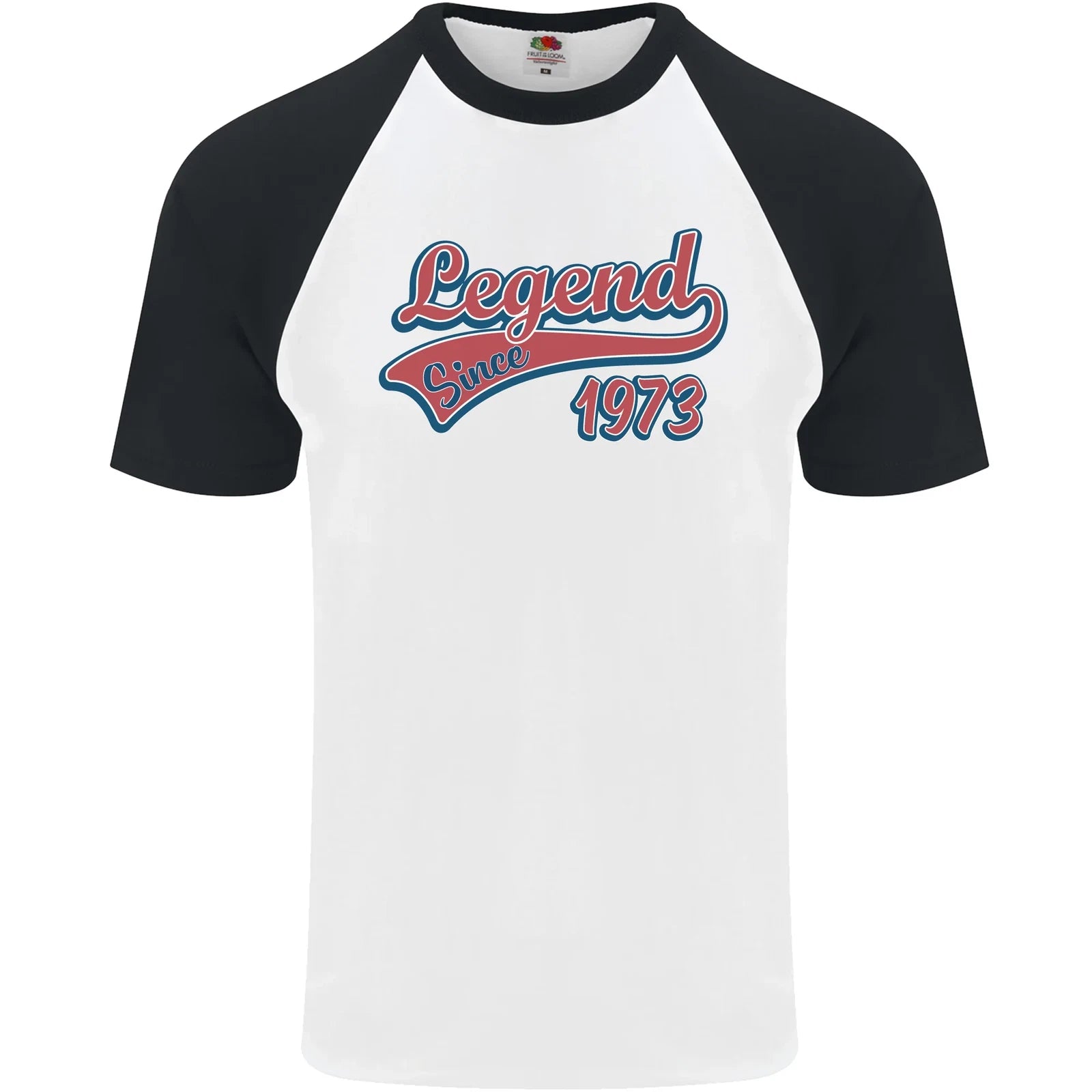 Legend Since 53rd Birthday 1973 Mens S/S Baseball T-Shirt
