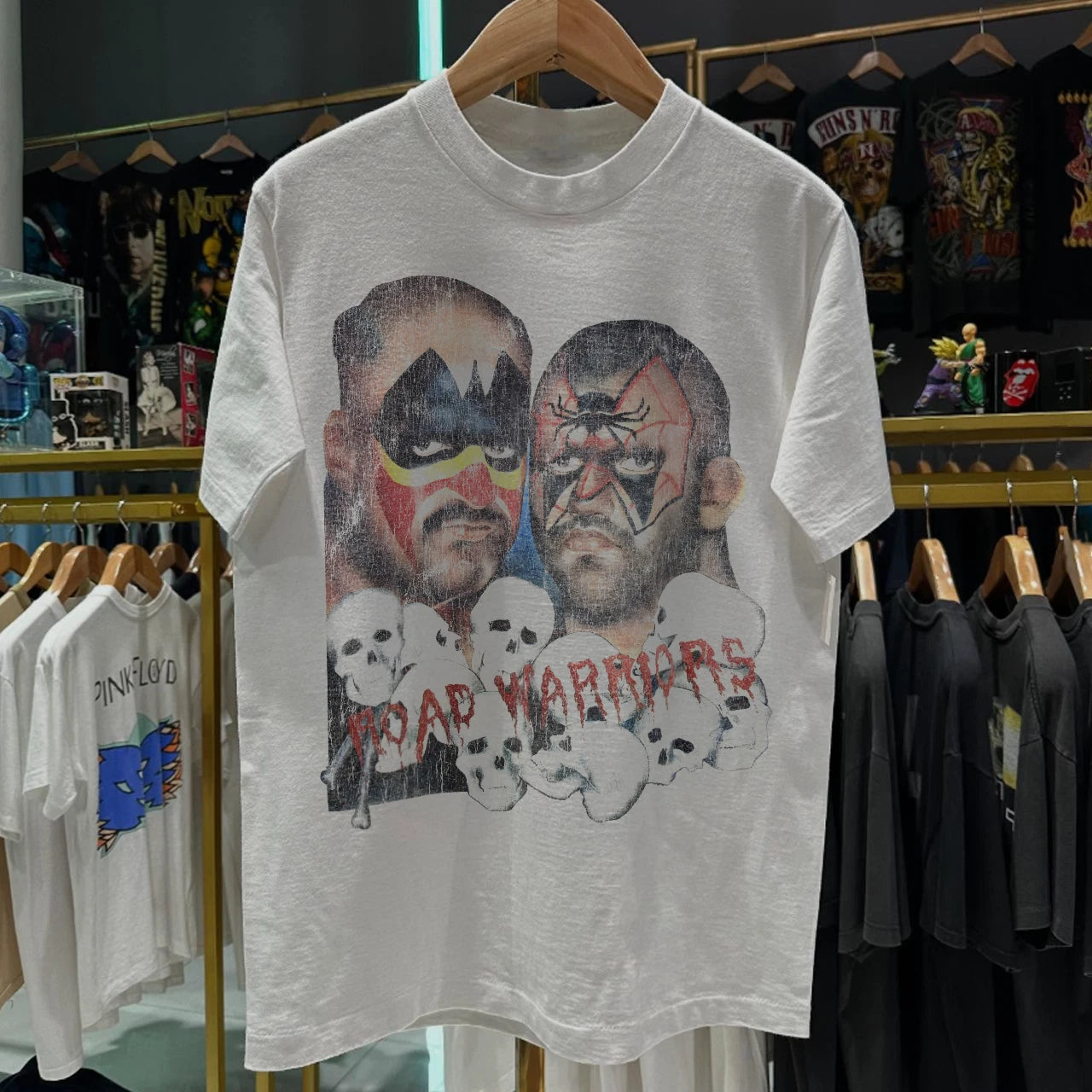 1980's Road Warriors Wrestling Classic T-Shirt White S