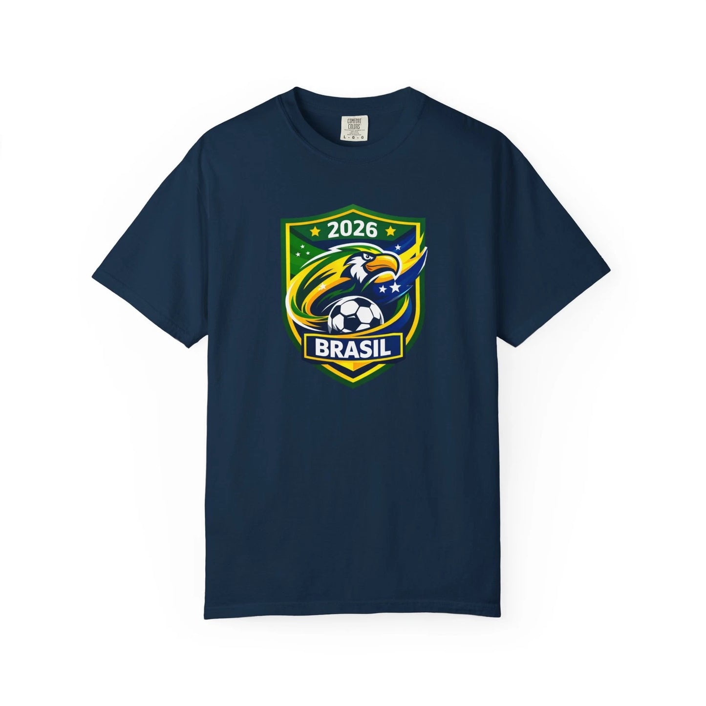 Brazil Soccer Crest 2026 T-shirt | Football Emblem