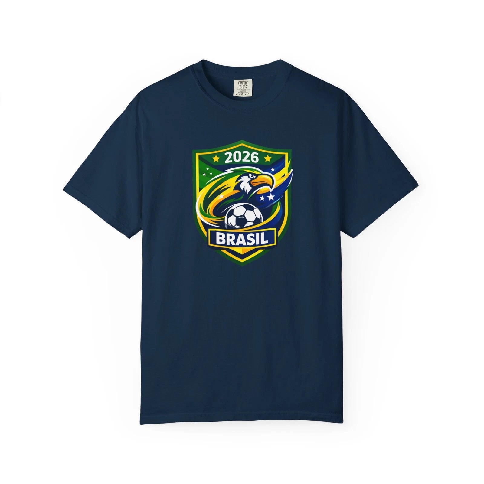 Brazil Soccer Crest 2026 T-shirt | Football Emblem