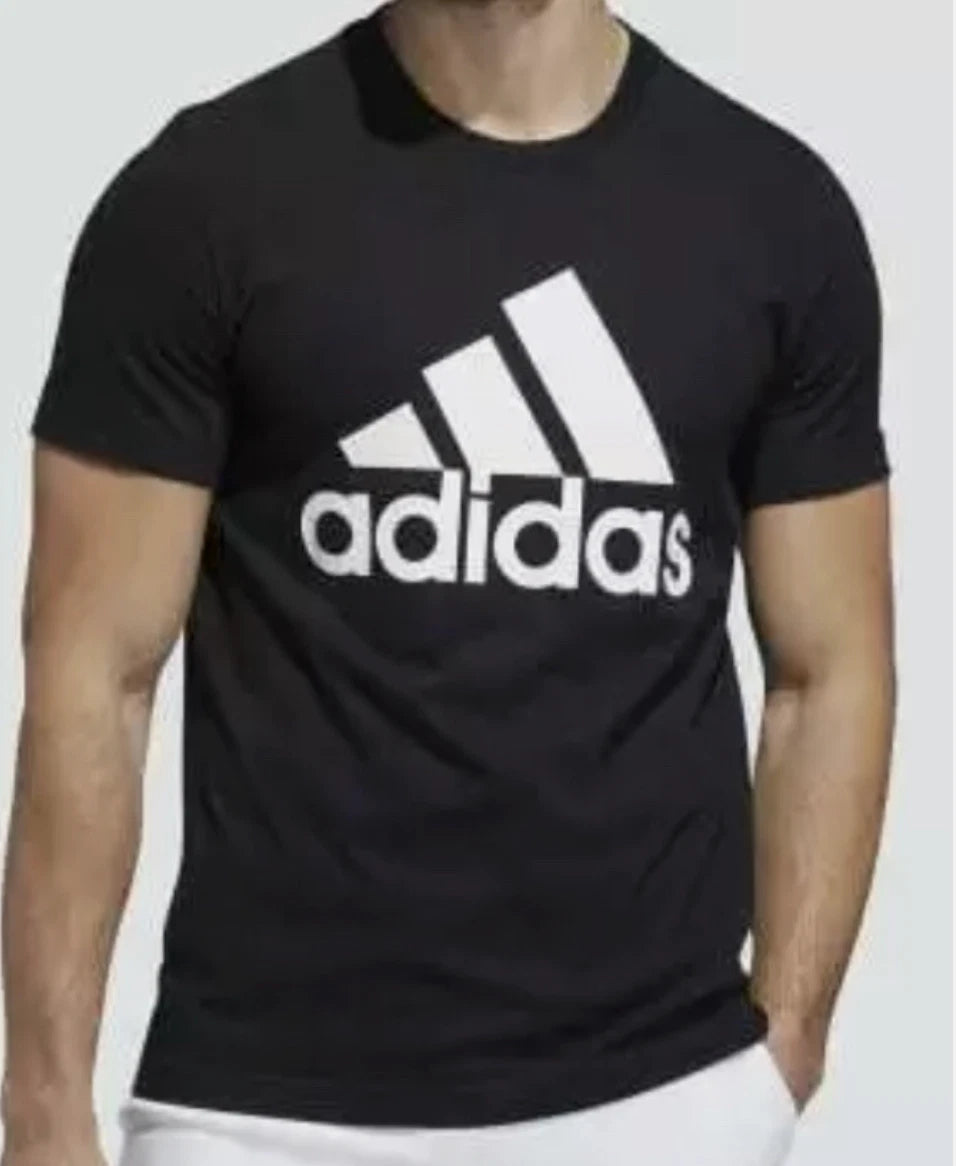 BRAND NEW Adidas Men's Basic BOS Tee 3 Stripes - LEGEND INK (Dark Navy) SIZE MD