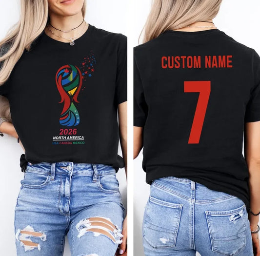 2026 World USA Custom T-Shirt – Political Soccer Cup Fan Tee