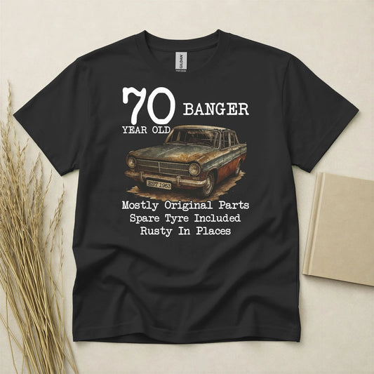 70th Birthday T-shirt Born In 1956 Gifts Classic Car T Shirt 70 Years Old Tee