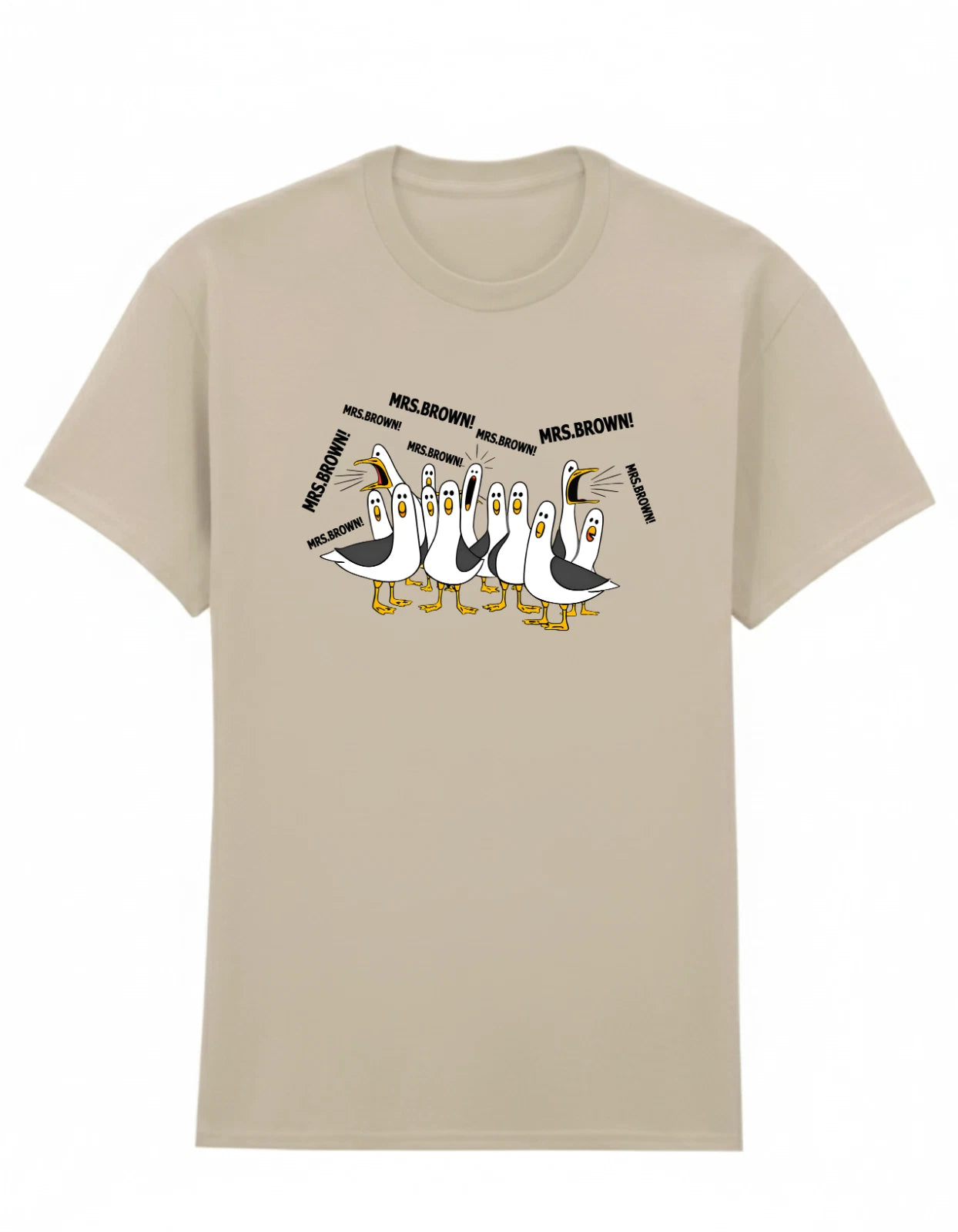 Custom Seagulls Teacher T-Shirt, Funny Gift Shirt, Teacher Appreciation Gift