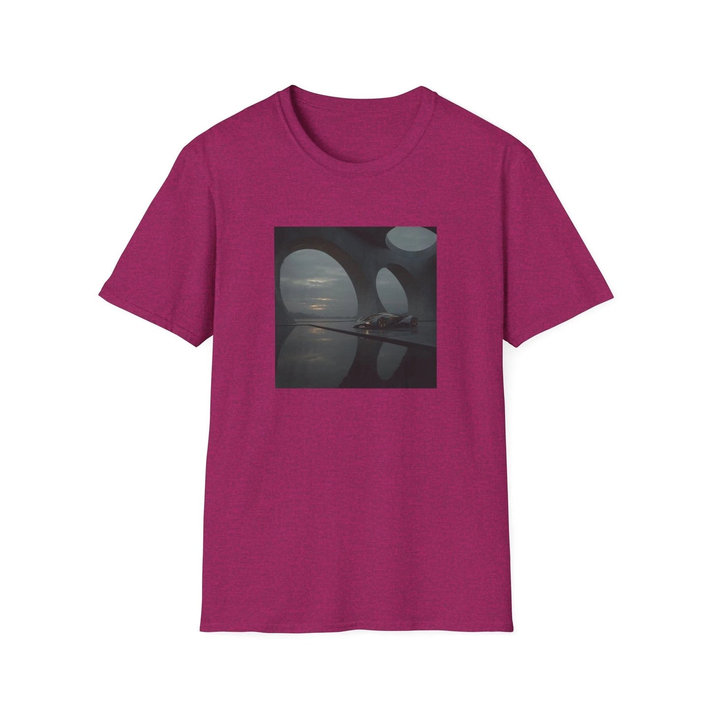 Surreal Seascape Arch T Shirt | Coastal Landscape Art Graphic Tee | Unisex
