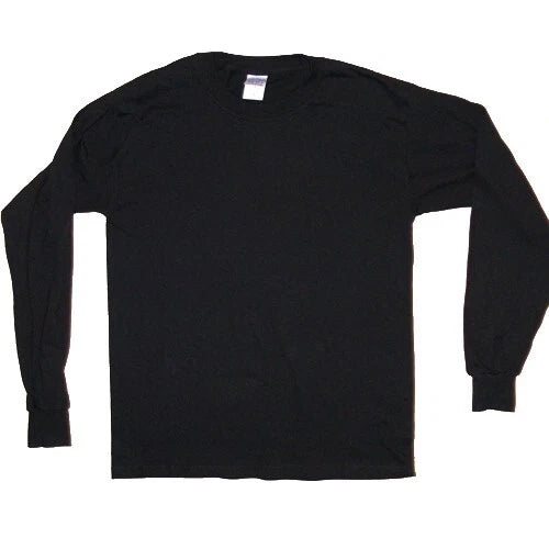 Gildan  Men's 5.3 oz Heavy  Cotton Long Sleeve T Shirt - FREE SHIP