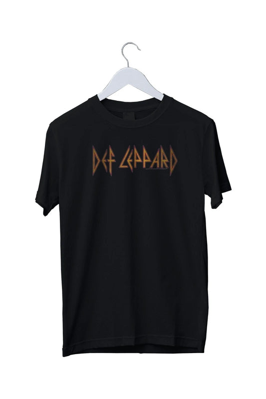 Def Leppard Logo Graphic Print Unisex T-Shirt Mens S M L XL 2 3 4 XL