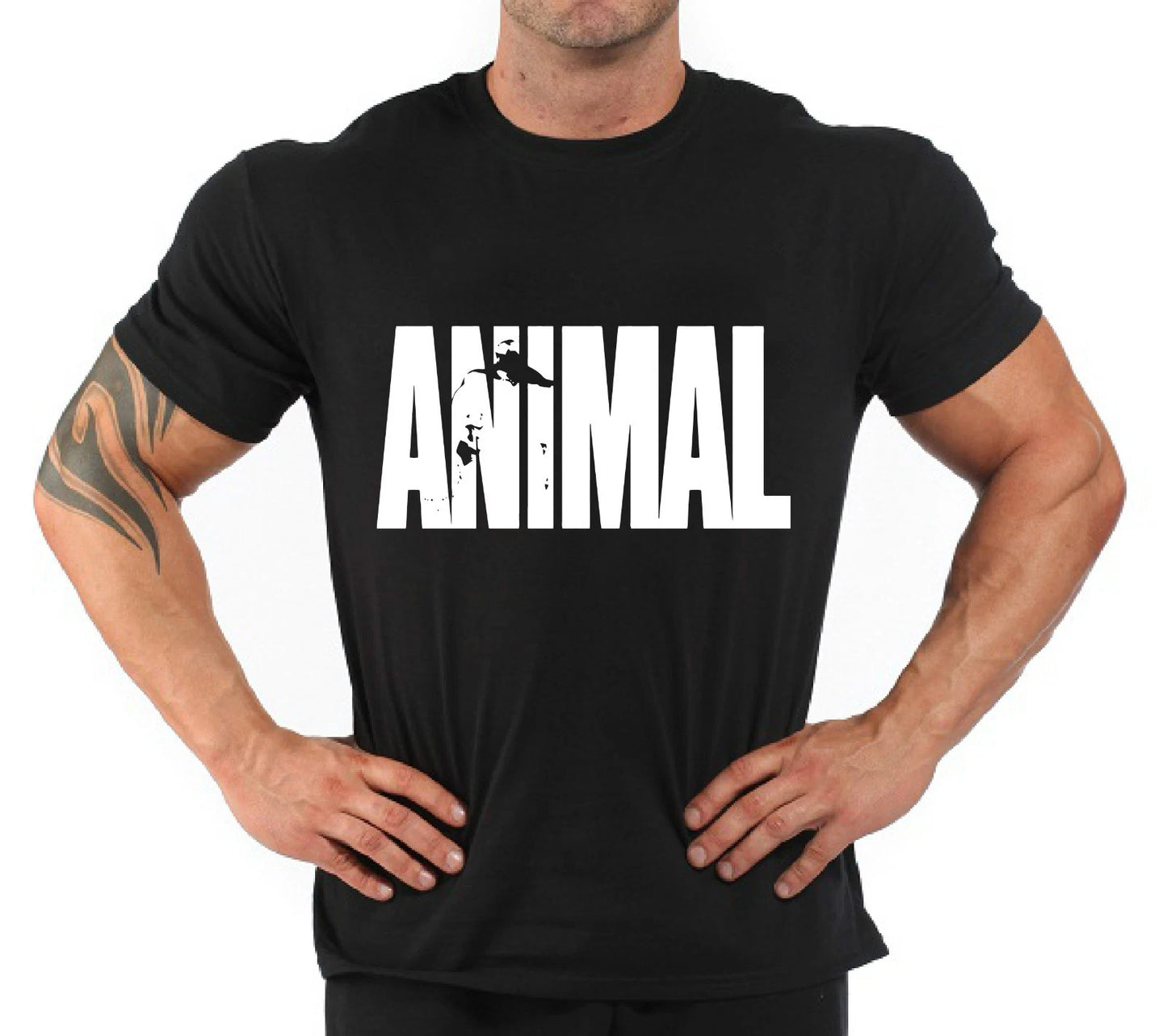 Bodybuilding Fitness Gym T-Shirt "Animal..."
