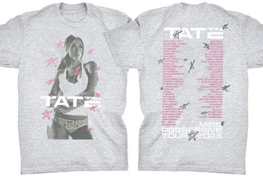 TATE McRAE - Oversized 2025 Miss Possessive Tour Shirt tshirt