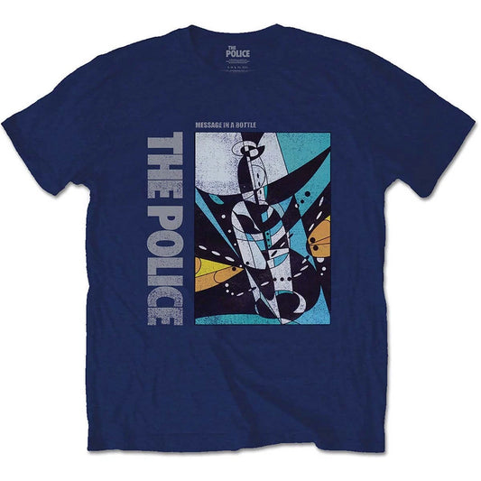 The Police Sting Message in a Bottle Official Mens T-Shirt