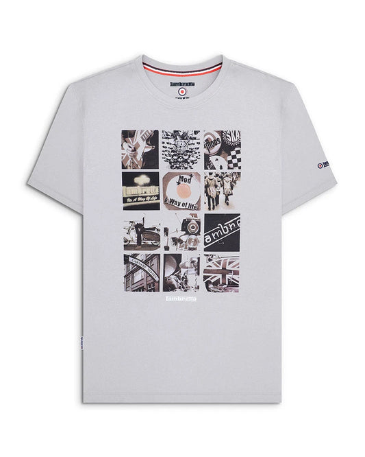 Lambretta Mens Photo Print Tee BNWT