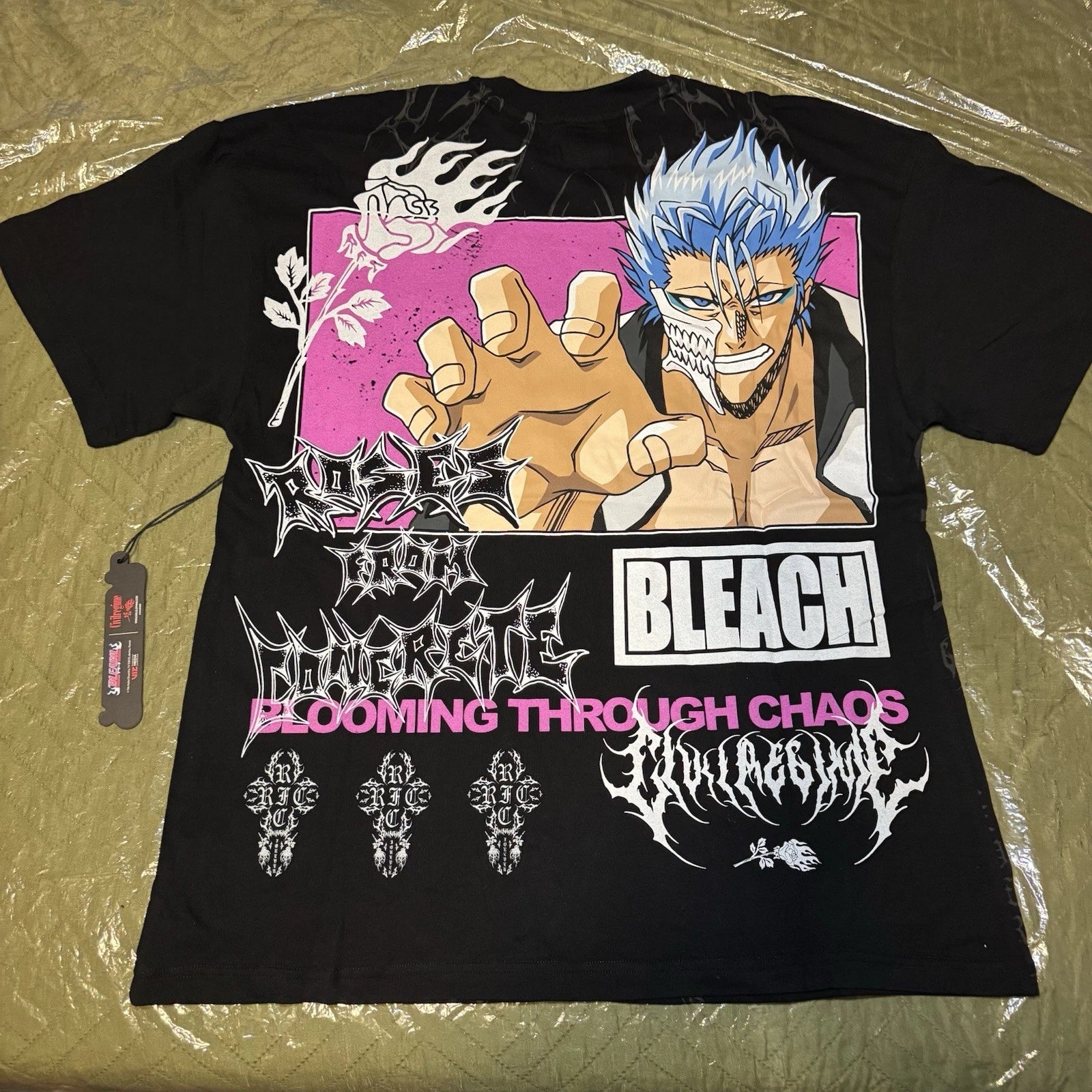Civil Regime x Bleach Grimmjow Shirt - Size XL