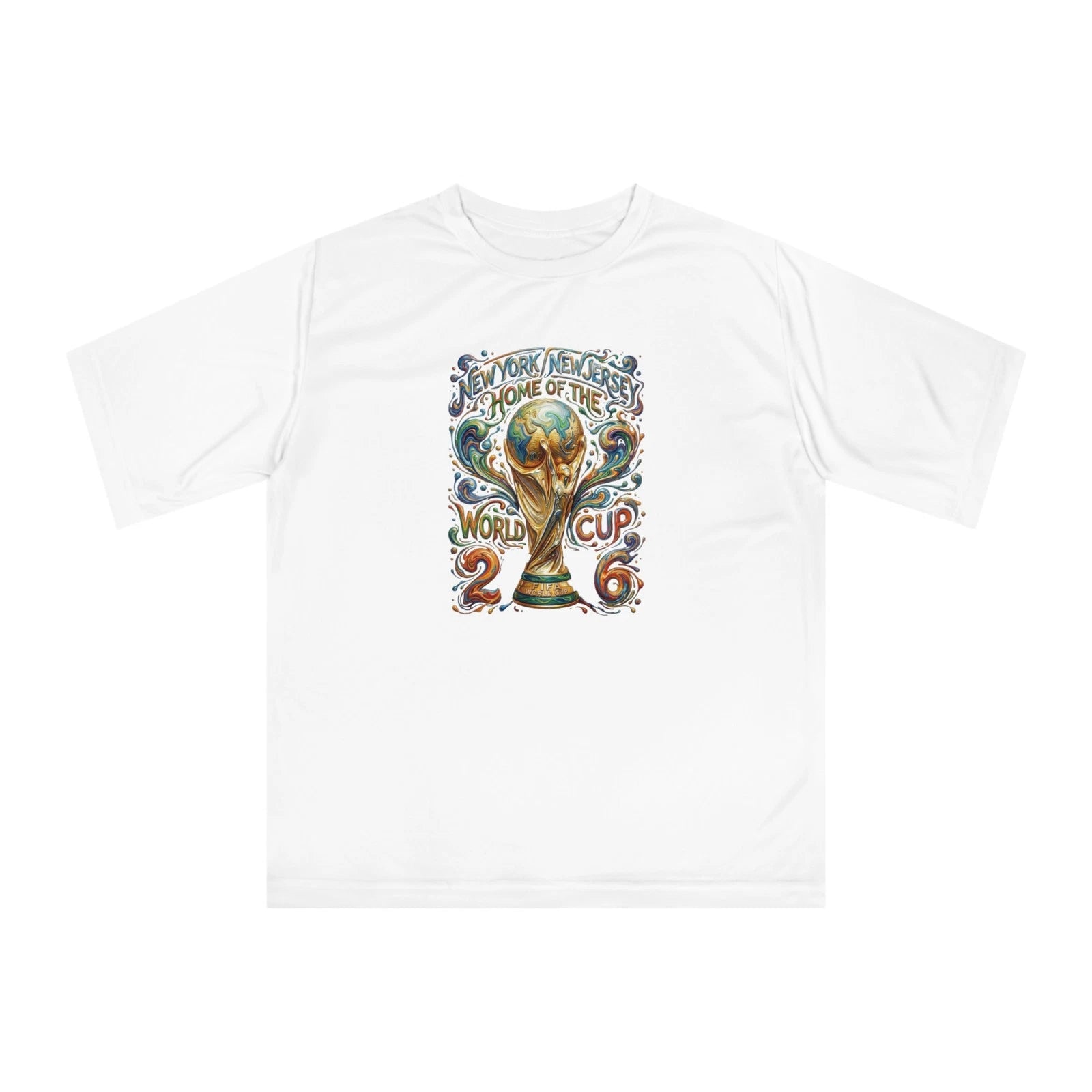 World Cup Trophy Illustration T-shirt | Soccer 2026 Design