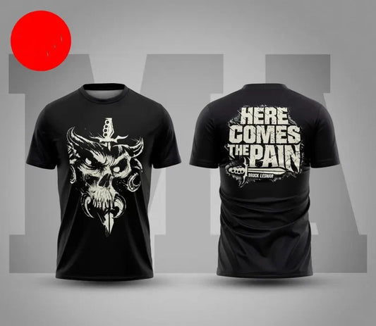 Brock lesnar here comes the pain wrestling graphic t shirt
