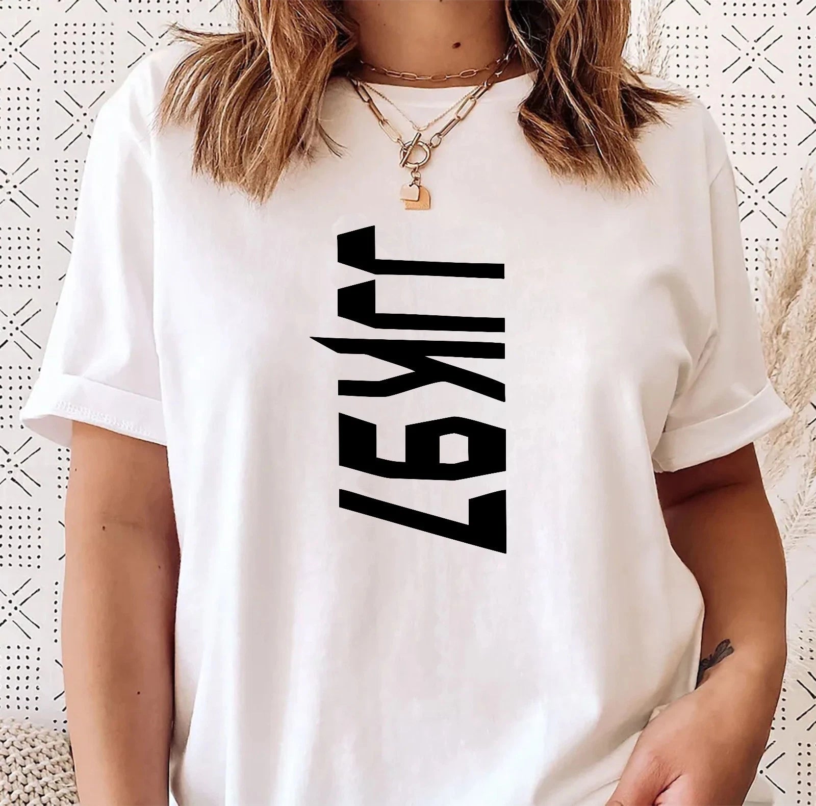 JJK 97 T-shirt, K-pop Idol Inspired Shirt, Korean Music Fan Tee, UK Concert Tee