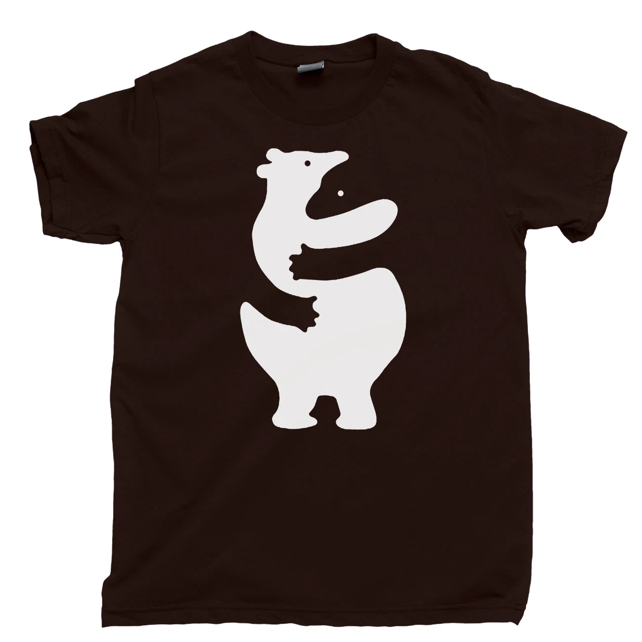 Polar Bear Hug T Shirt Grizzly Black Teddy Pooh Huggy Bear Cub Animal Hugger Tee