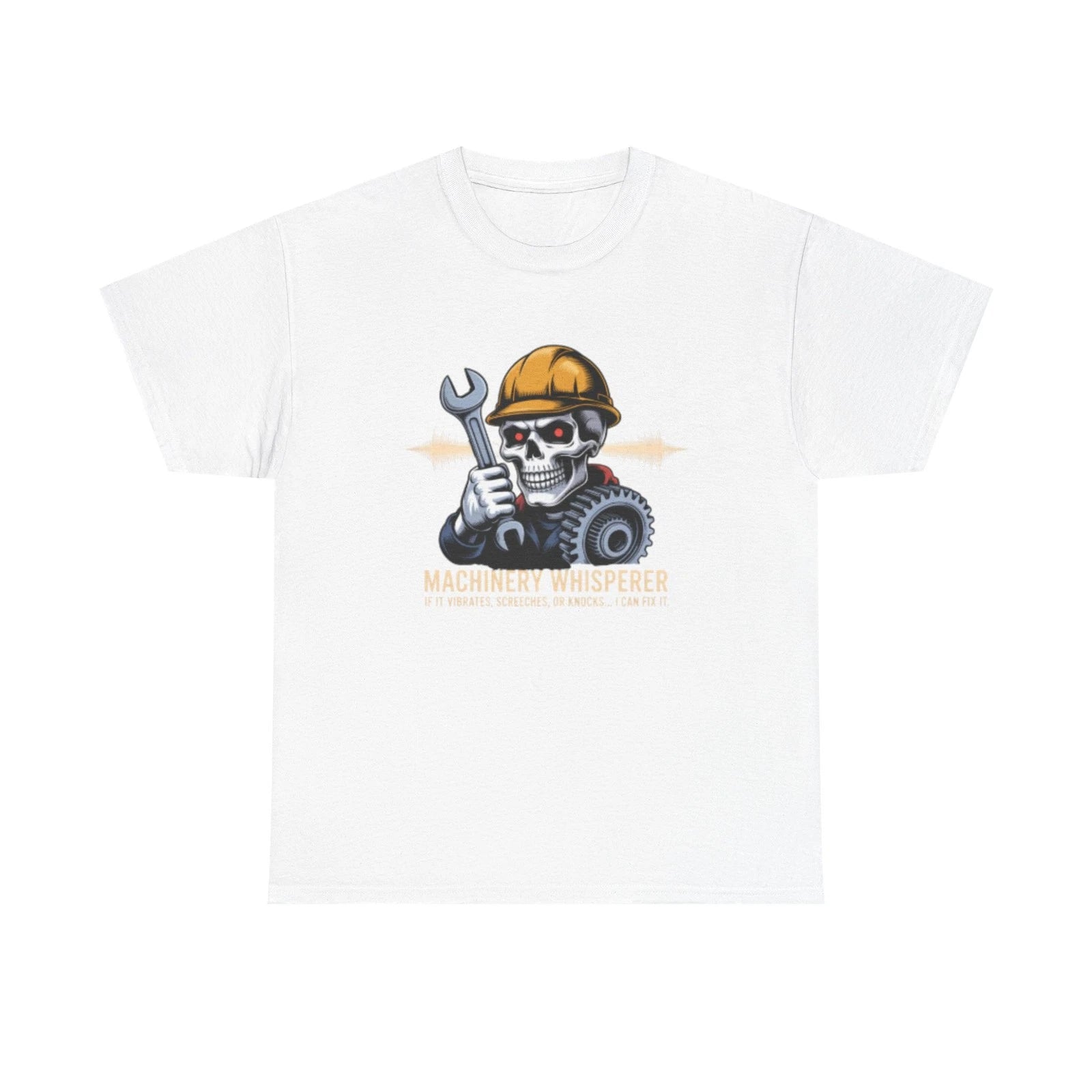 Millwright Hardhat T-Shirt Industrial Mechanic Maintenance Tech Graphic Tee
