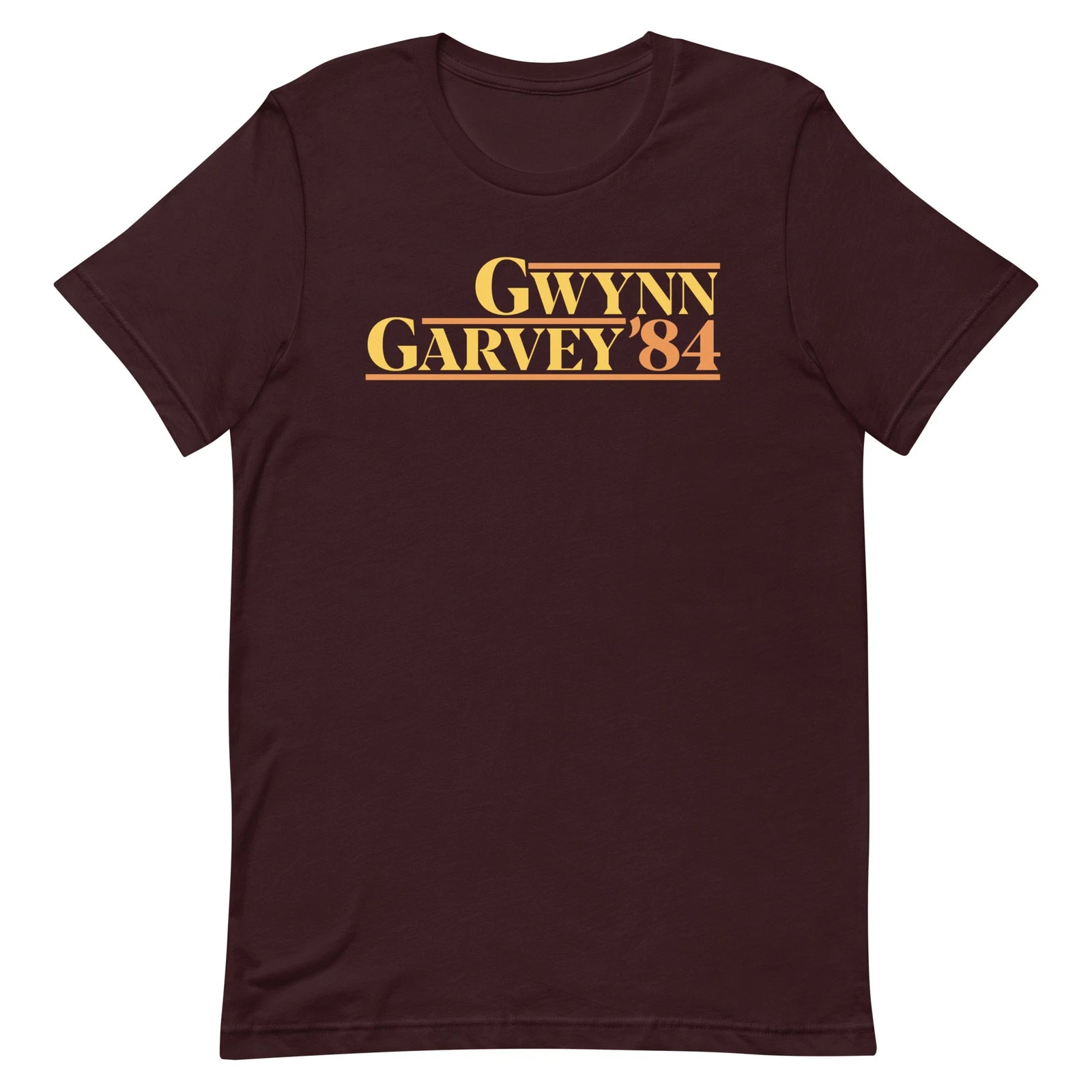 TONY GWYNN & STEVE GARVEY 1984 Presidential T-SHIRT San Diego Baseball Throwback