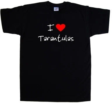 I Love Heart Tarantulas T-Shirt
