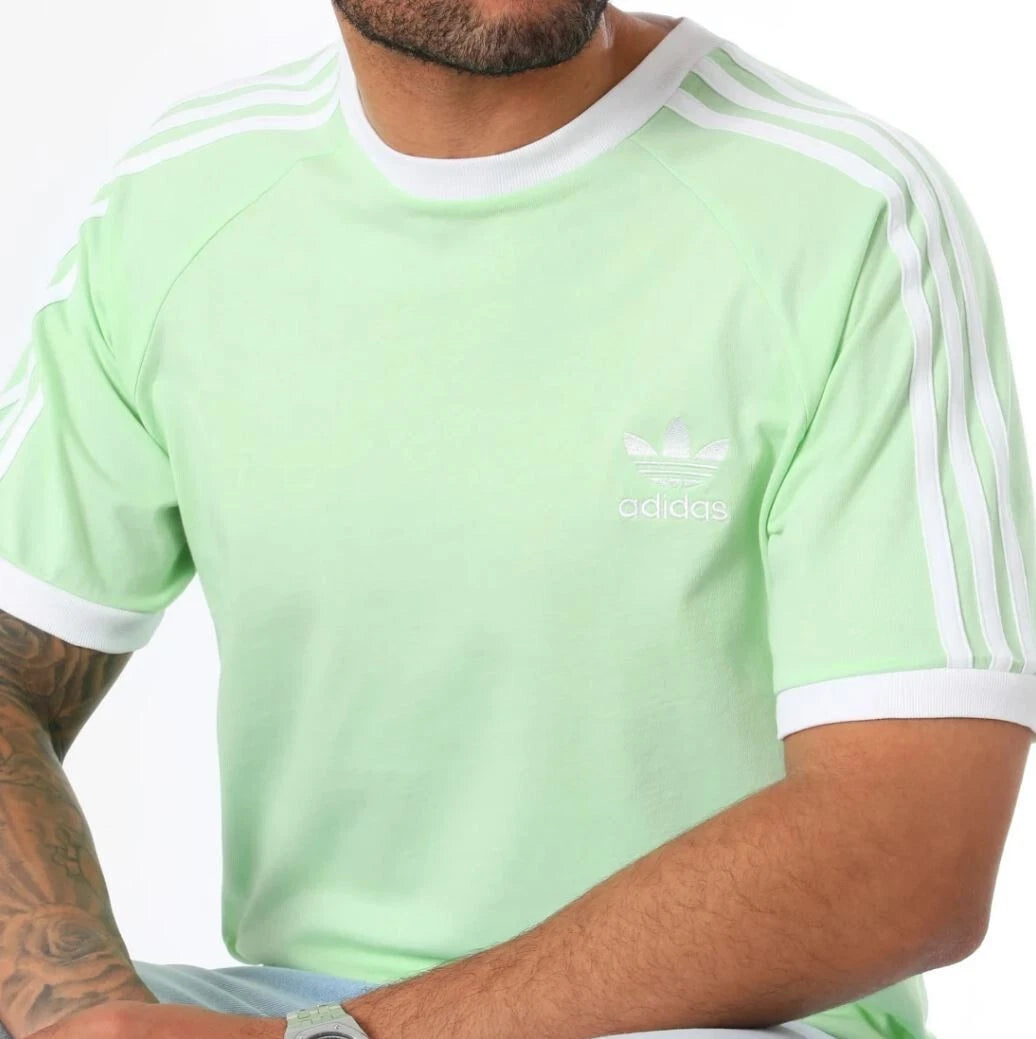 NEW MENS ADIDAS ORIGINALS CALIFORNIA TREFOIL TEE SHIRT ~SIZE MEDIUM  #IM9391