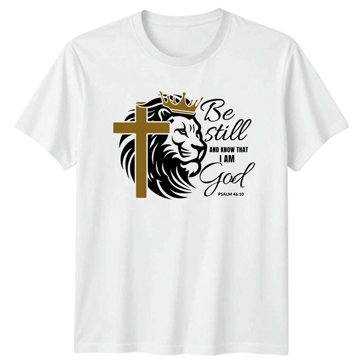 Be Still And Know That T-Shirt Bible Verse Christian Gift For Him And Her