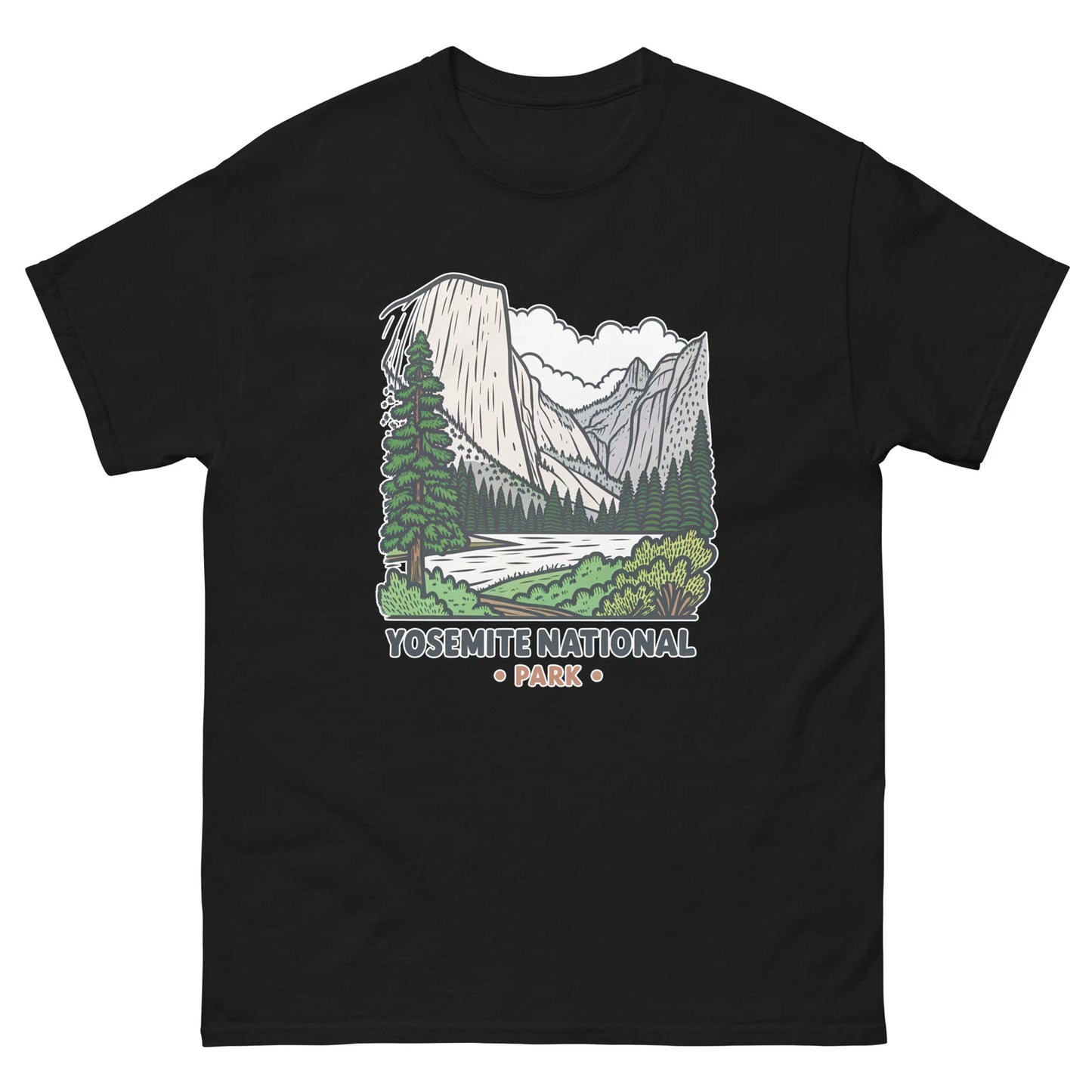 Yosemite National Park Attraction Landmark Travel T-Shirt