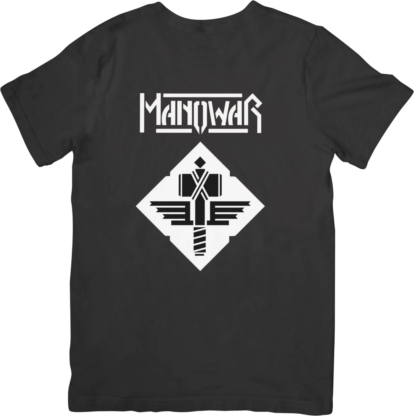 Manowar music  Vintage Retro Fit for Men & Women Quality Cotton T-Shirts