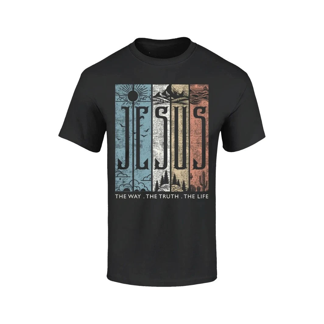 Jesus The Way. The Truth. The Life. T-shirt Christian Shirt