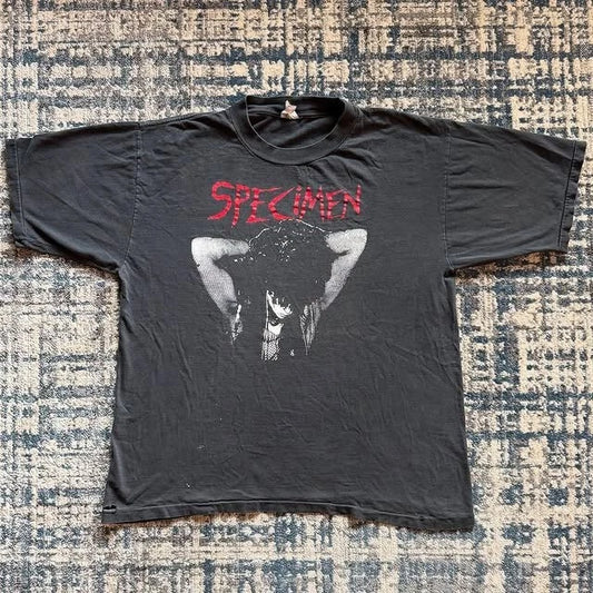 1996 SPECIMEN BATASTROPHE CONCERT Vintage T-Shirt Reprint
