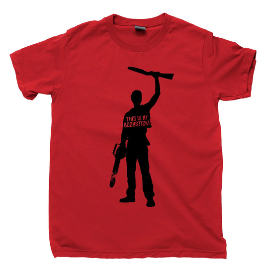 This Is My Boomstick T Shirt Army Of Darkness Sam Raimi Movies DVD Blu Ray Tee