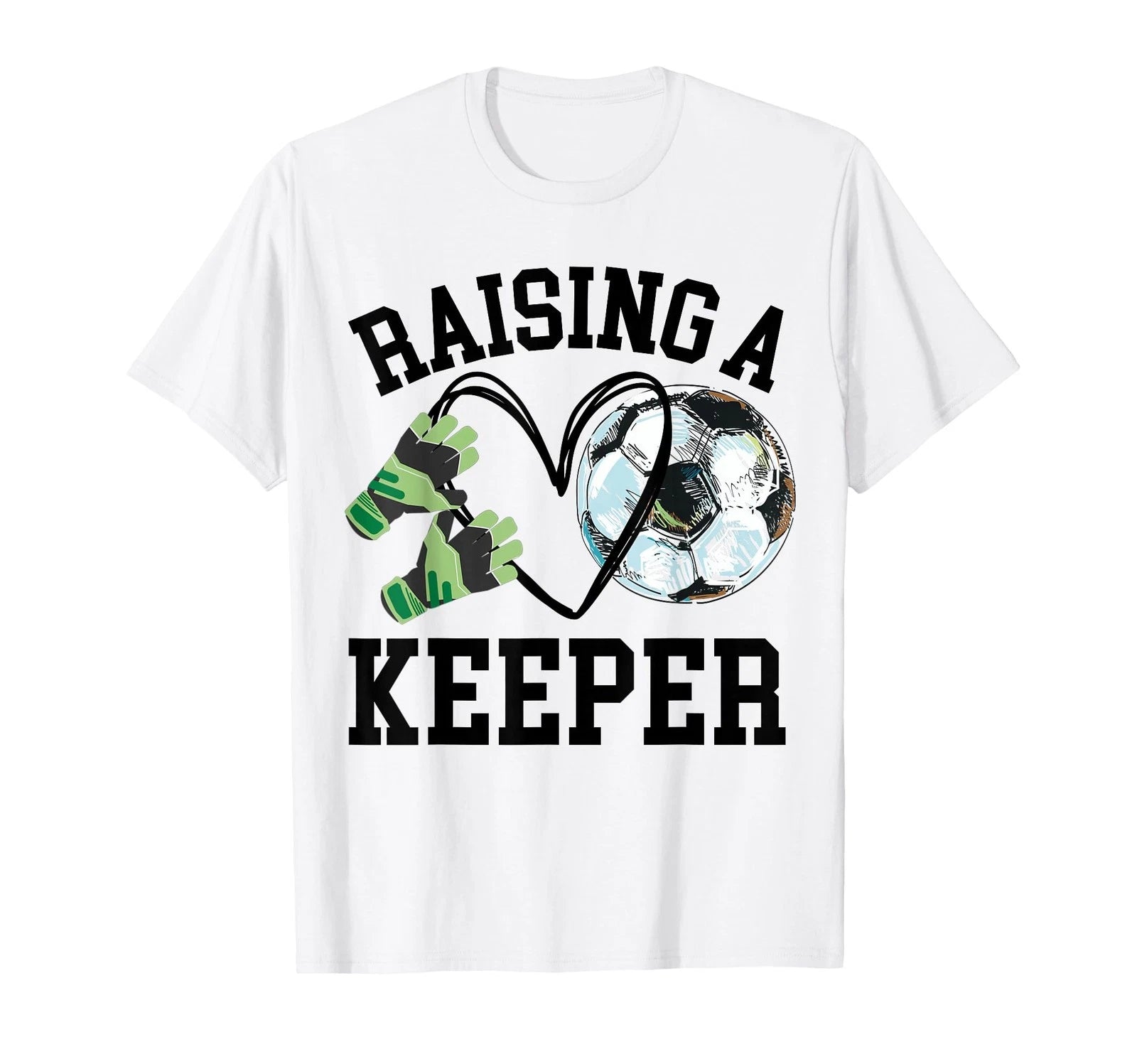 Keeper Mom, Goalkeeper Soccer Mama, T-Shirt