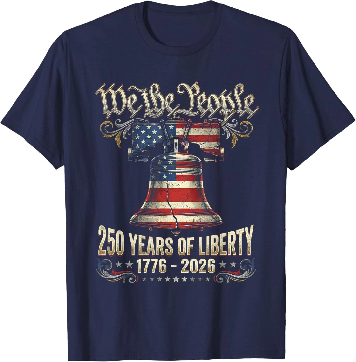 250 Years American 250th Anniversary USA Patriotic 4th July Unisex T-Shirt
