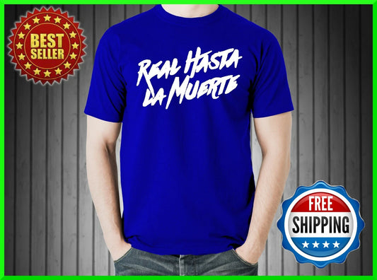 ANUEL AA SHIRT REAL HASTA LA MUERTE ANUEL CAMISA MIAMI PUERTO RICO PREMIUM SHIRT