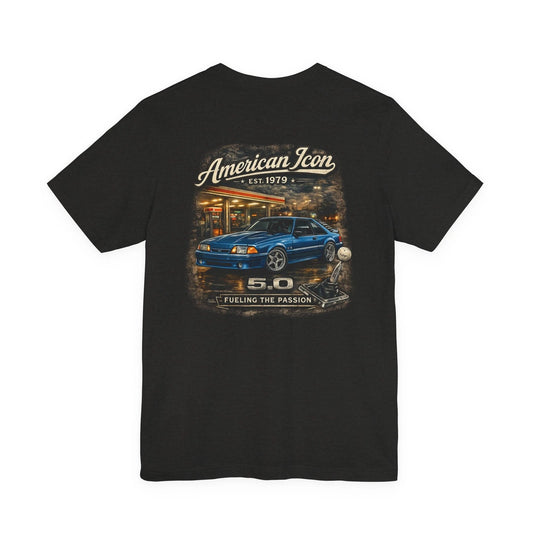 79-93 Mustang Icon 1 Mustang Foxbody TShirt