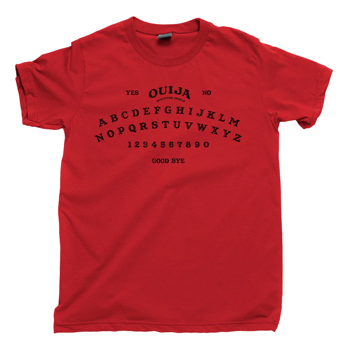 OUIJA BOARD T Shirt Dead Spirit Ghost Spiritualism Pagan Wiccan Witch Occult Tee