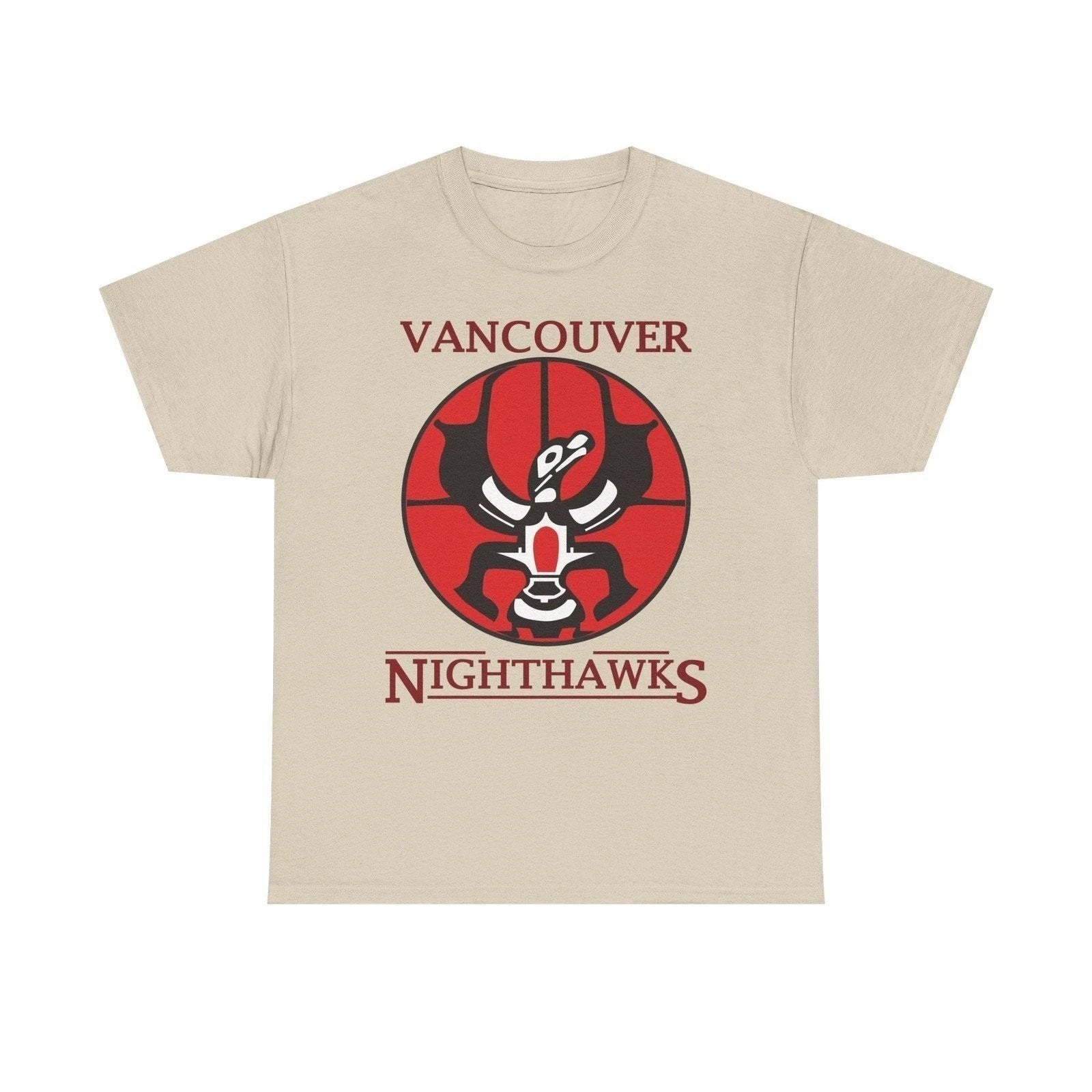 Vancouver Nighthawks Canada Basketball 1988 T-shirt