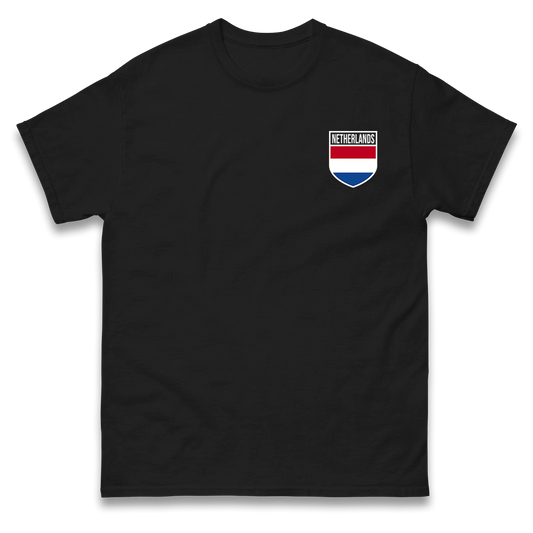 Personalised Netherland Badge football T Shirt,Custom Name and Number Sports Top
