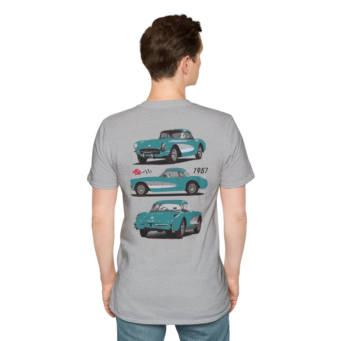 1957 Corvette Shirt for Classic Car Fans