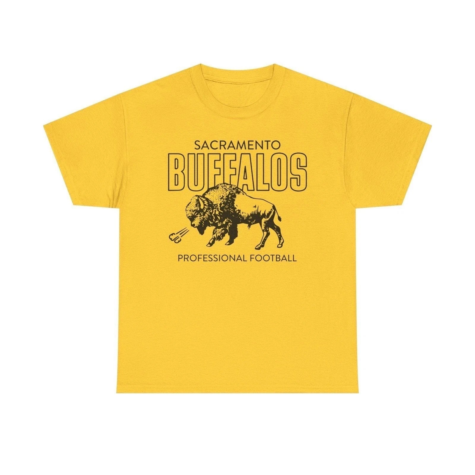Sacramento Buffalos California Football 1977-1981 T-shirt