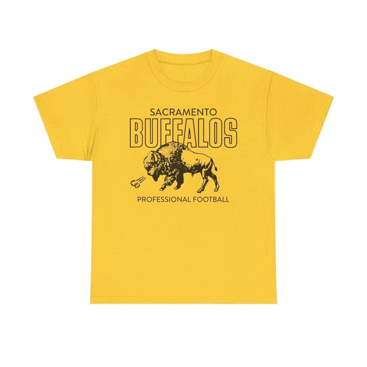 Sacramento Buffalos California Football 1977-1981 T-shirt
