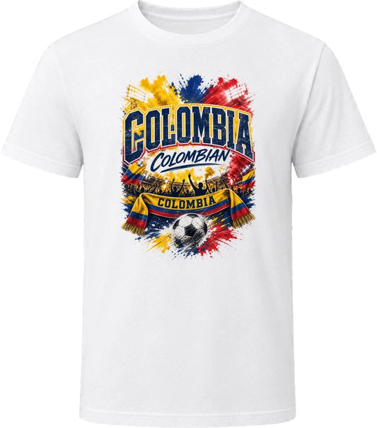 Colombia Colombian Soccer Football National Supporters T Shirt
