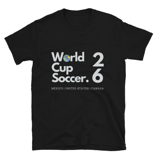 World Cup 2026 T-Shirt World cup soccer 26 unisex T-shirt